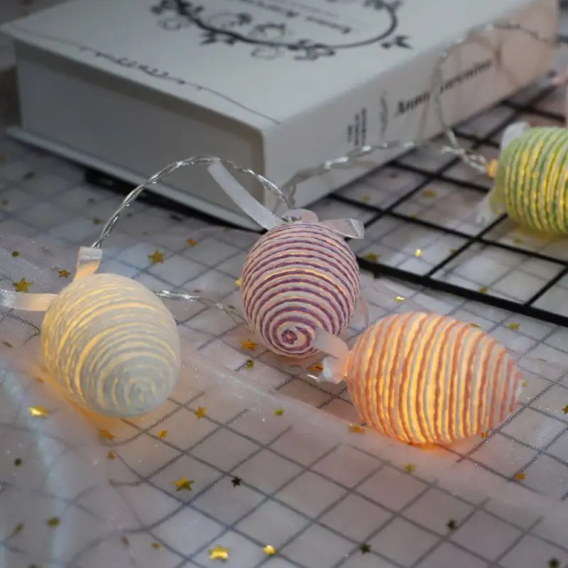 1 Set Exquisite Easter Eggs Lights String Battery Powered Festive LED Lamp Decor
1 Set Exquisite Easter Eggs Lights String Battery Powered Festive LED Lamp Decor