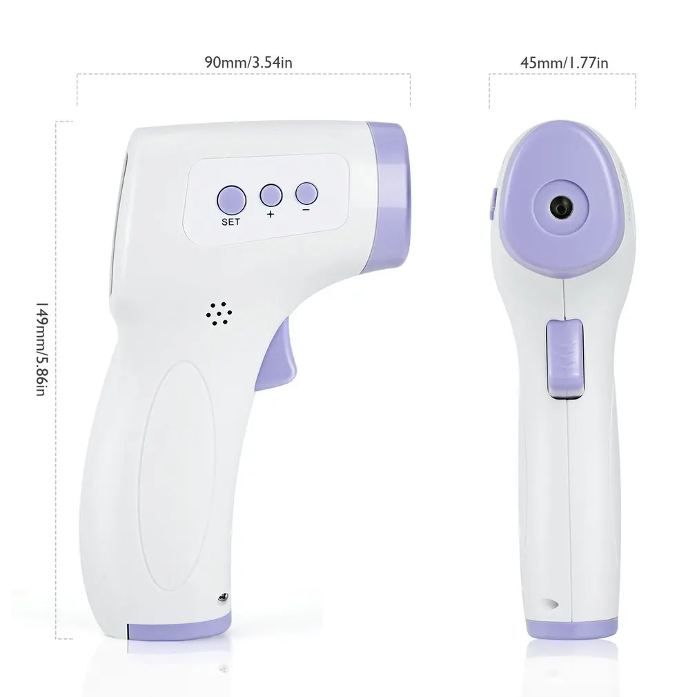 2021 Non-Contact Infrared Forehead Thermometer Digital LCD Body Measurement Forehead Ear Adult Fever IR Children Termometro
2021 Non-Contact Infrared Forehead Thermometer Digital LCD Body Measurement Forehead Ear Adult Fever IR Children Termometro
