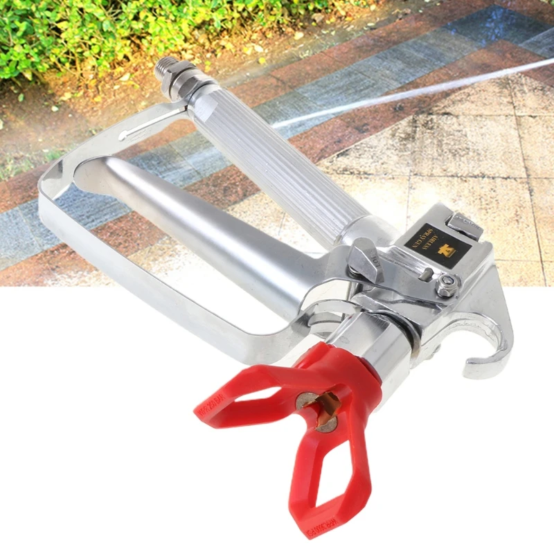 3600PSI High Pressure Airless Paint Spray Gun With Nozzle For Graco Wagner Titan
3600PSI High Pressure Airless Paint Spray Gun With Nozzle For Graco Wagner Titan