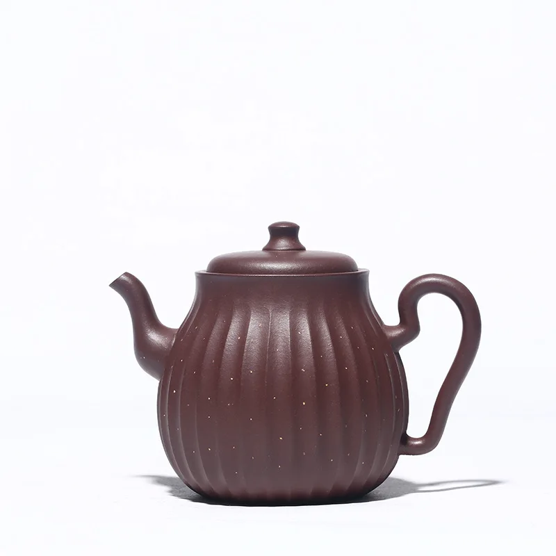 Tea set Yixing purple clay pot raw ore purple clay chrysanthemum lamp pot online shop
Tea set Yixing purple clay pot raw ore purple clay chrysanthemum lamp pot online shop