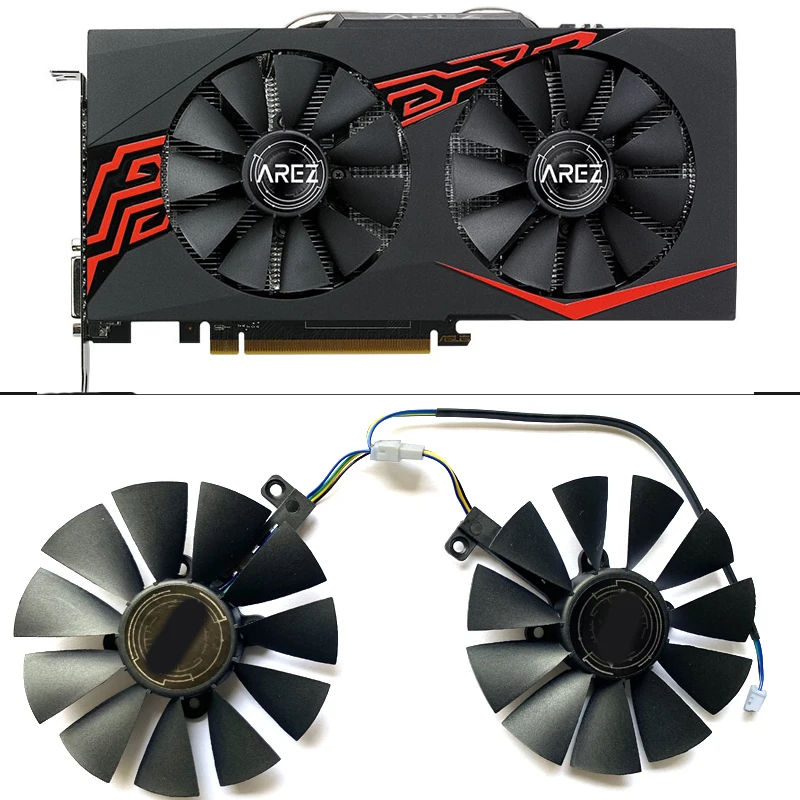 2pcs T129215SU PLD09210S12HH 4PIN 87MM 12V RX470 GPU FAN For AREZ ASUS Radeon RX 470 570 580 DUAL-GTX1070 Graphics Card Cooling
2pcs T129215SU PLD09210S12HH 4PIN 87MM 12V RX470 GPU FAN For AREZ ASUS Radeon RX 470 570 580 DUAL-GTX1070 Graphics Card Cooling