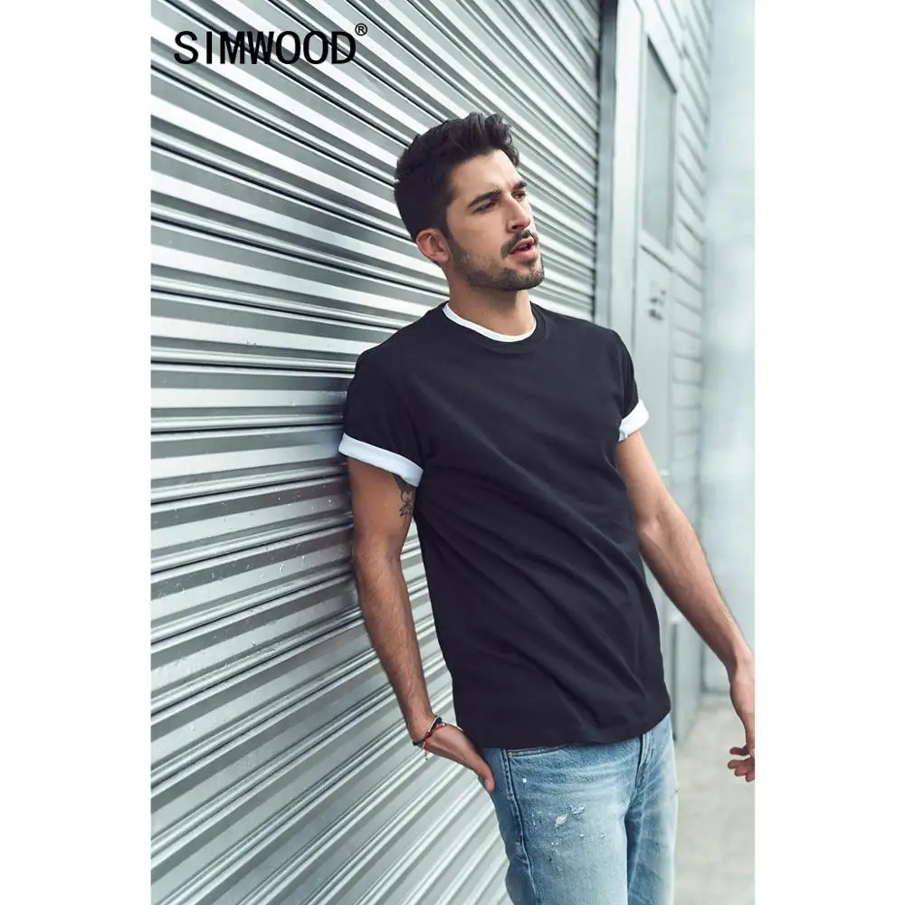 SIMWOOD 2022 Summer new 100% cotton t-shirt men o-neck solid color t shirt basic tees plus size short sleeve tops 190402
SIMWOOD 2022 Summer new 100% cotton t-shirt men o-neck solid color t shirt basic tees plus size short sleeve tops 190402
