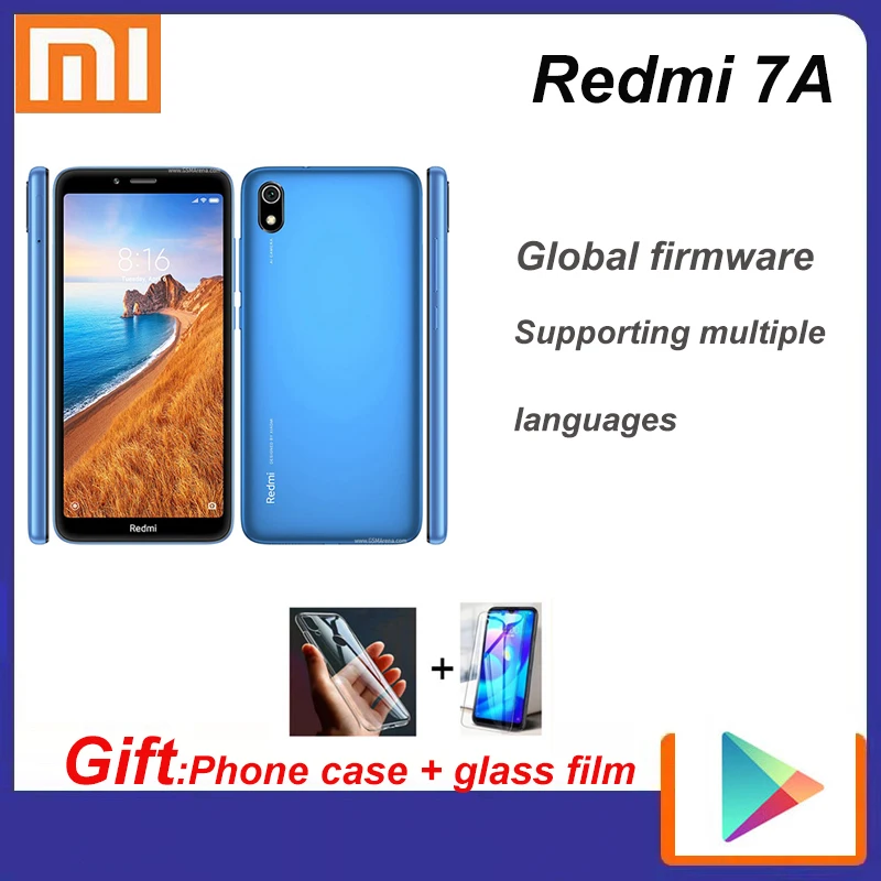 Global version Xiaomi Redmi 7A smartphone Global Rom 3GB 32GB 4000mah Snapdragon 439 5.45 inches 720 x 1440 pixels 13 MP
Global version Xiaomi Redmi 7A smartphone Global Rom 3GB 32GB 4000mah Snapdragon 439 5.45 inches 720 x 1440 pixels 13 MP