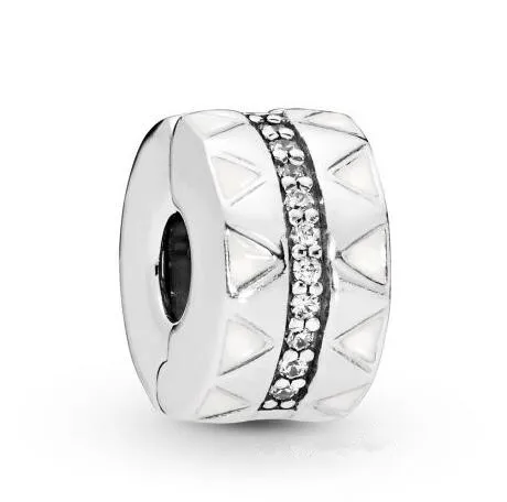 Genuine 925 Sterling Silver Beads Sparkling Jagged Lines Clip Charm Fit fashion Women Bracelet & Necklace Diy Jewelry
Genuine 925 Sterling Silver Beads Sparkling Jagged Lines Clip Charm Fit fashion Women Bracelet & Necklace Diy Jewelry