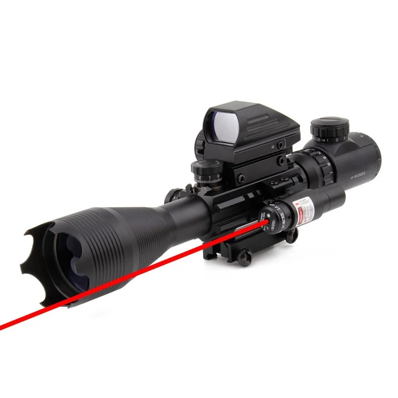 NcDe Hot Sale 4-16X50EG Tactical Hunting Riflescopes MARK 4 M1 Red/Green Mil Dot Reticle Sight
NcDe Hot Sale 4-16X50EG Tactical Hunting Riflescopes MARK 4 M1 Red/Green Mil Dot Reticle Sight
