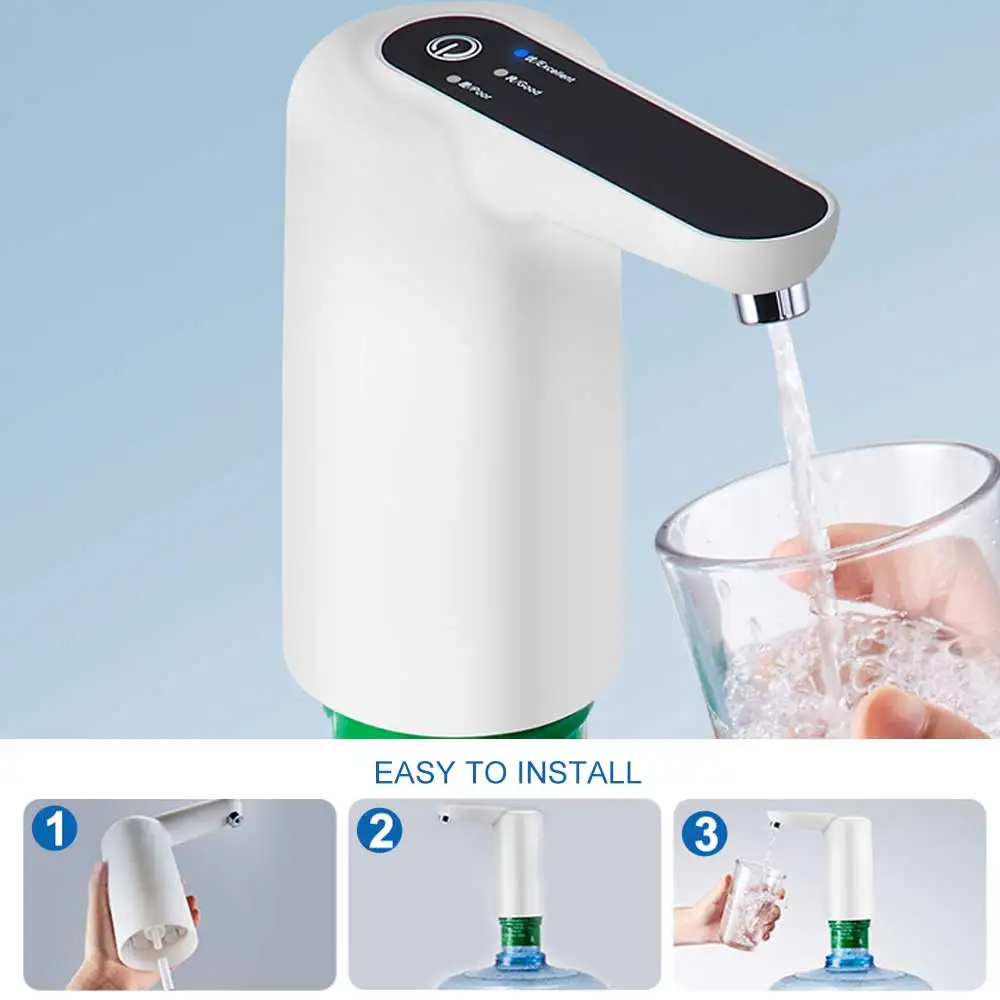 Mini Barreled Water Dispenser Automatic Water Electric Pump USB Charge Portable Water Dispenser Drink Dispenser
Mini Barreled Water Dispenser Automatic Water Electric Pump USB Charge Portable Water Dispenser Drink Dispenser