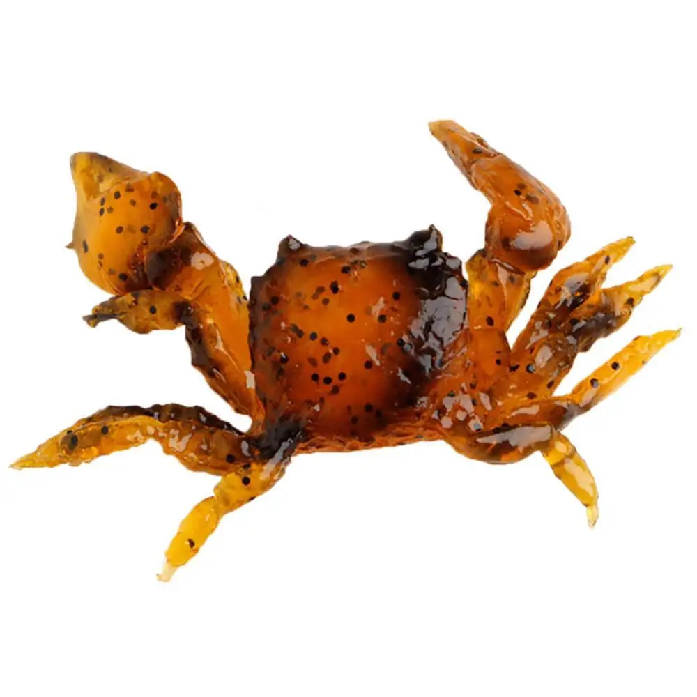 Crab Animals Model Action Figure Simulation Sea Life Silicone Simulation Crab Sea Fishing Bait Soft Lure with Hook Tackle Tool
Crab Animals Model Action Figure Simulation Sea Life Silicone Simulation Crab Sea Fishing Bait Soft Lure with Hook Tackle Tool