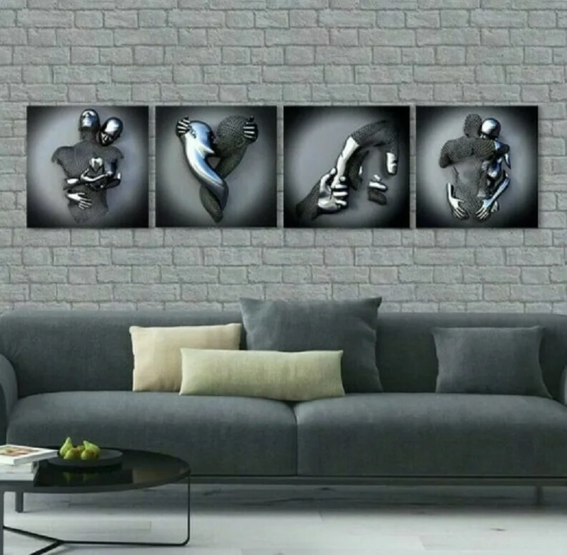 Modern Luxury Abstract Steel Wire Canvas Painting Wall Art Decoration HD Posters and Prints for Living Room Décor Wall Paintings
Modern Luxury Abstract Steel Wire Canvas Painting Wall Art Decoration HD Posters and Prints for Living Room Décor Wall Paintings