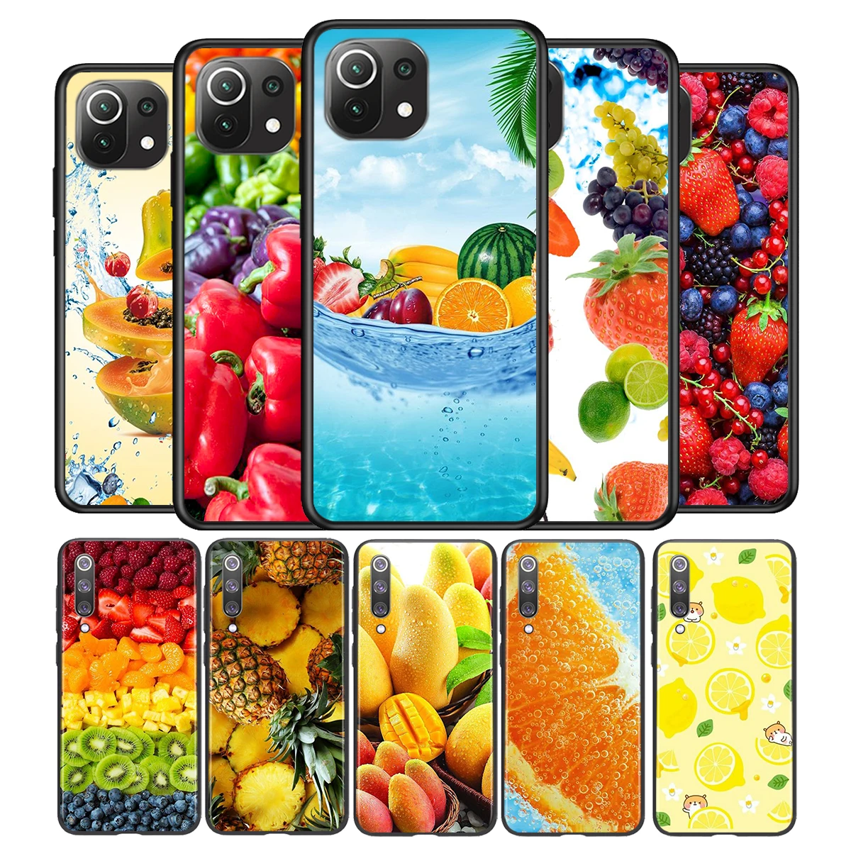 Summer Fruit Pineapple Lemon Silicone Cover For Xiaomi Mi Note 11 11T 11i 10i 10T 10 9 9T 9 SE Lite Pro Ultra Phone Case
Summer Fruit Pineapple Lemon Silicone Cover For Xiaomi Mi Note 11 11T 11i 10i 10T 10 9 9T 9 SE Lite Pro Ultra Phone Case