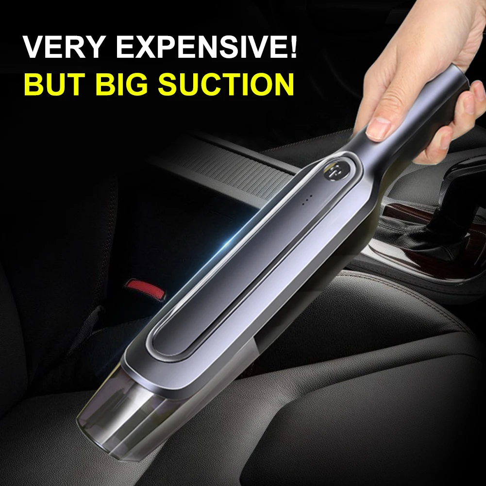Wireless car vacuum cleaner home appliance handheld vacuum cleaner Car cleaning 12V 120W strong suction mini cleaner
Wireless car vacuum cleaner home appliance handheld vacuum cleaner Car cleaning 12V 120W strong suction mini cleaner