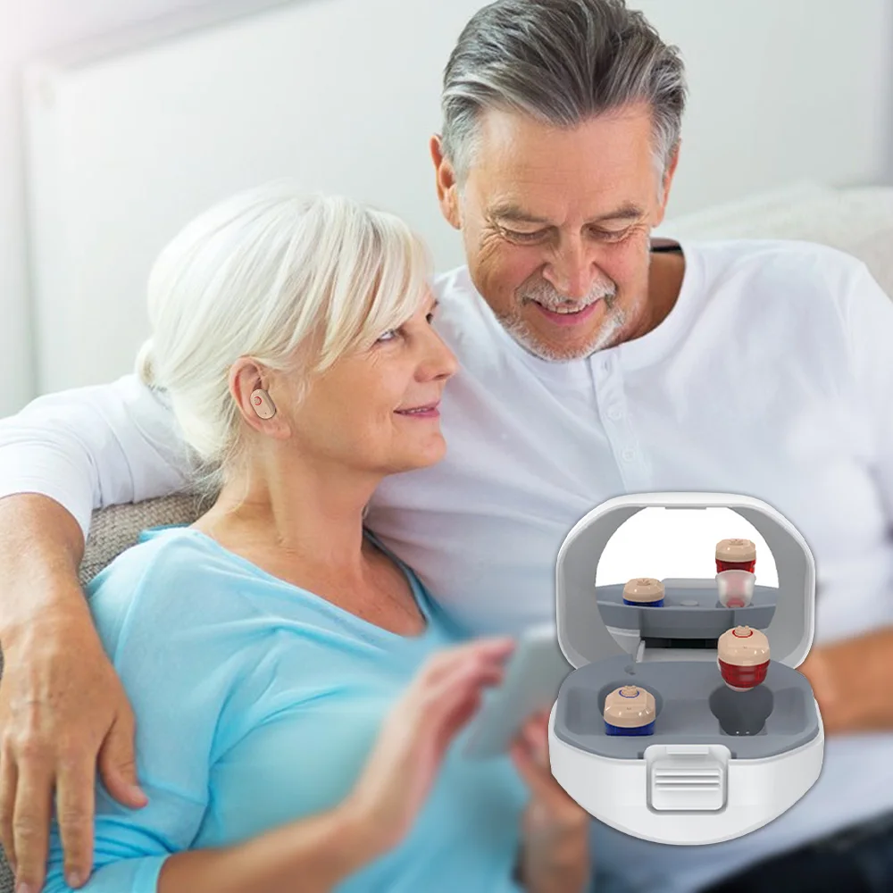 Rechargeable Hearing Aids Audifonos for Deafness Elderly Deaf Adjustable Micro Wireless Hearing Aid Ear Sound Voice Amplifier 
Rechargeable Hearing Aids Audifonos for Deafness Elderly Deaf Adjustable Micro Wireless Hearing Aid Ear Sound Voice Amplifier