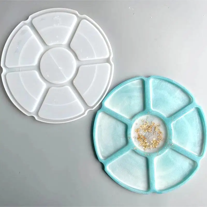 Polygons Palette Silicone Mold Epoxy Resin Color Palette Mold DIY Crystal Epoxy Resin Home Jewelry Making Tools Decoration Mould
Polygons Palette Silicone Mold Epoxy Resin Color Palette Mold DIY Crystal Epoxy Resin Home Jewelry Making Tools Decoration Mould