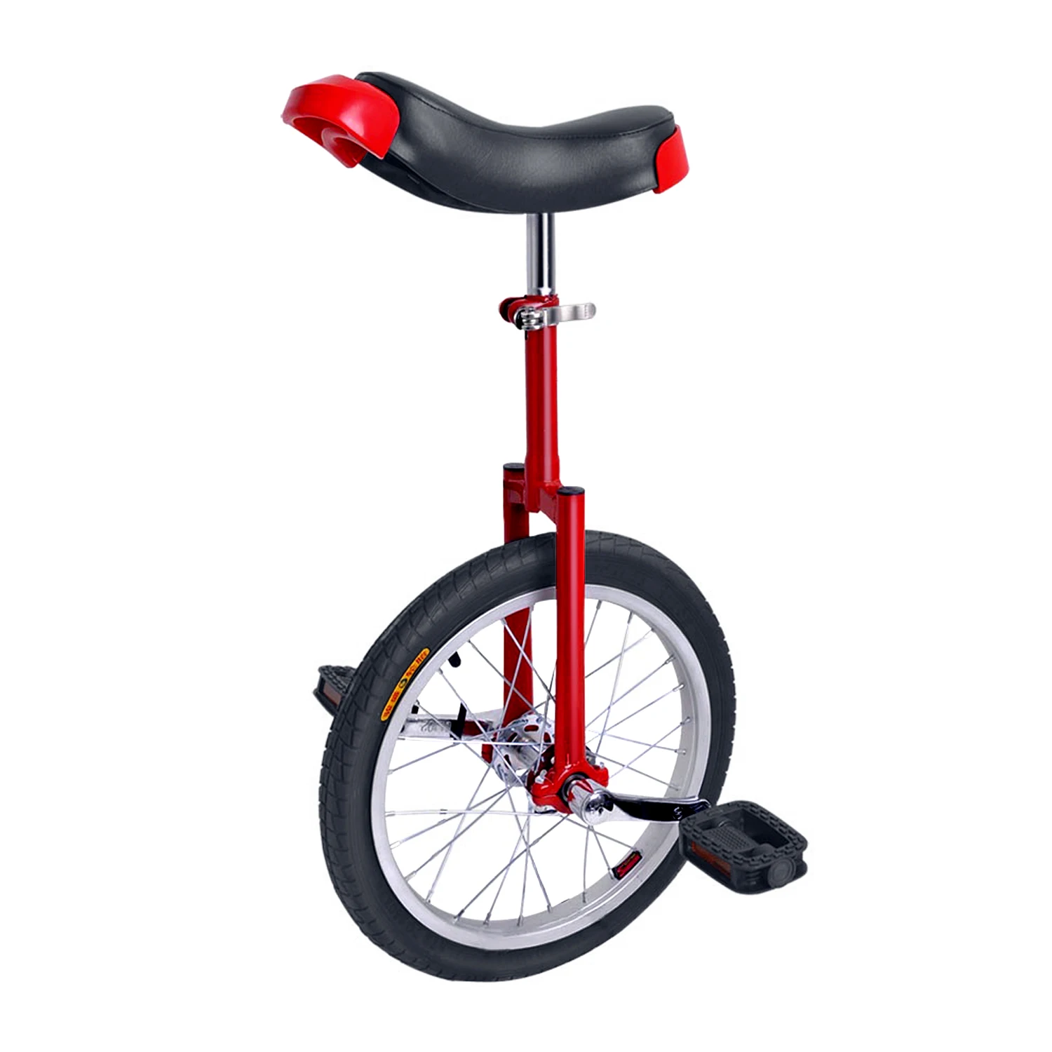 18 inches Unicycle bicycle competition single wheel car thickened aluminum alloy ring balance car - Red
18 inches Unicycle bicycle competition single wheel car thickened aluminum alloy ring balance car - Red