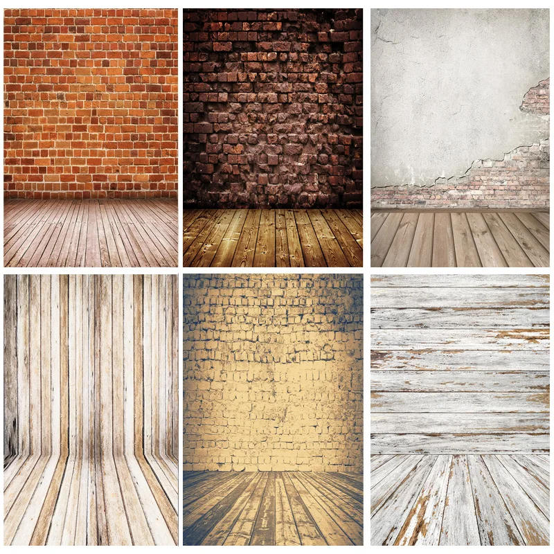 Vinyl Custom Vintage Brick Wall Wooden Floor Photography Backdrops Photo Background Studio Prop 21712 YXZQ-08
Vinyl Custom Vintage Brick Wall Wooden Floor Photography Backdrops Photo Background Studio Prop 21712 YXZQ-08
