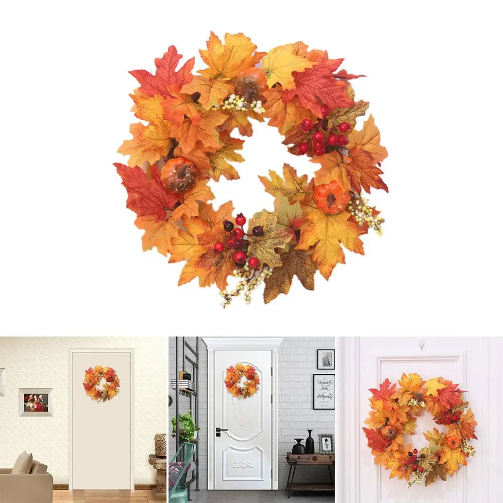 Garland Rattan Artificial Door Wreath Halloween Home Decor Thanksgiving Hanging Decoration Artificial Maple Leaf Garlands
Garland Rattan Artificial Door Wreath Halloween Home Decor Thanksgiving Hanging Decoration Artificial Maple Leaf Garlands