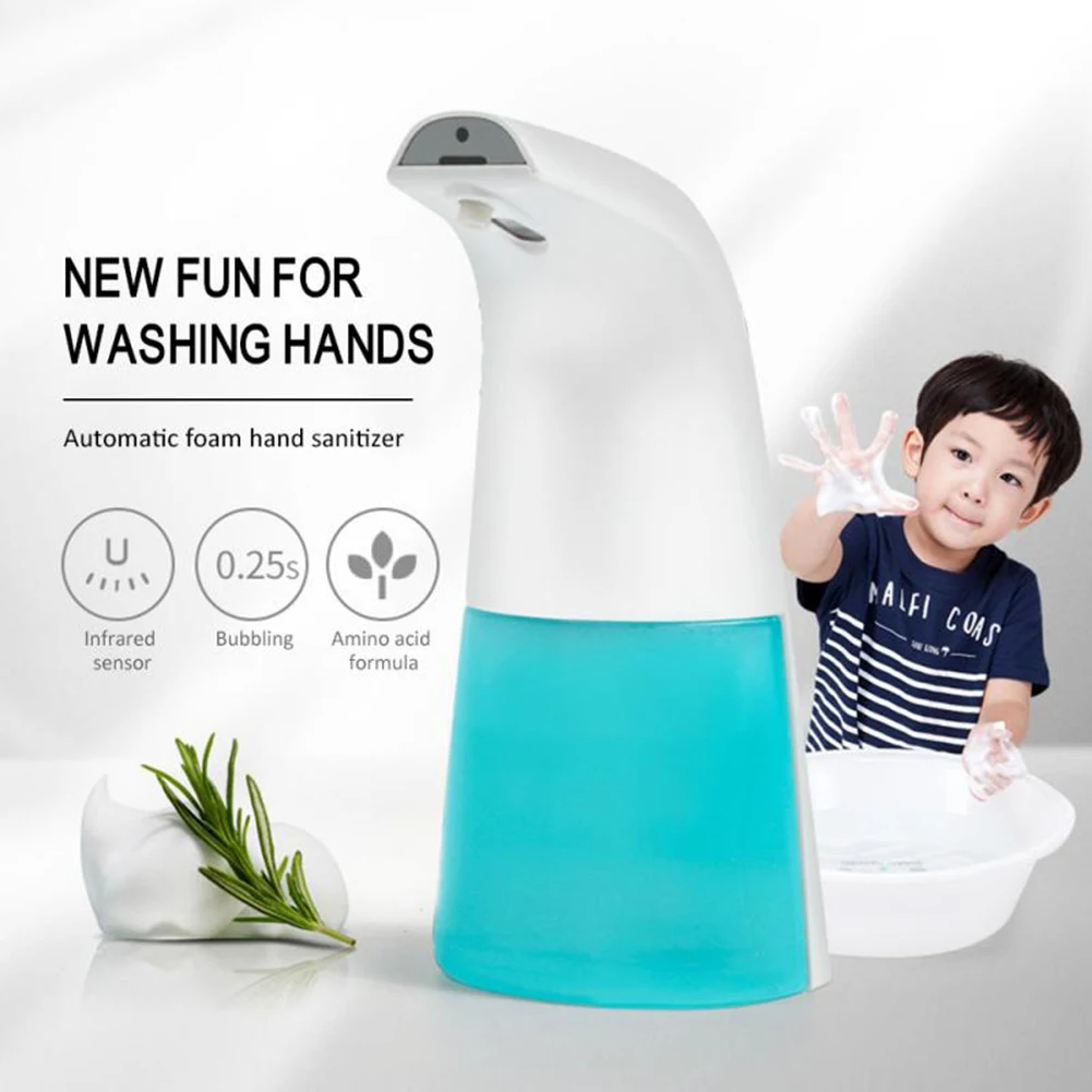 Intelligent Automatic Infrared Induction Foam Soap Dispenser Touchless Hand Sanitizer Dispenser Kitchen Bathroom Accessories
Intelligent Automatic Infrared Induction Foam Soap Dispenser Touchless Hand Sanitizer Dispenser Kitchen Bathroom Accessories