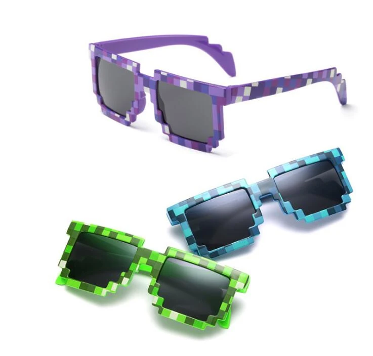3 color Fashion Sunglasses Kids cos play action Game Toy Minecrafter Square Glasses with EVA case Toys for children gift
3 color Fashion Sunglasses Kids cos play action Game Toy Minecrafter Square Glasses with EVA case Toys for children gift