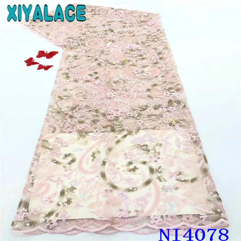 High Quality African French Lace Fabric For Wedding Sequins New Embroidery Nigerian Fabric Laces with Sequence KSNI4078
High Quality African French Lace Fabric For Wedding Sequins New Embroidery Nigerian Fabric Laces with Sequence KSNI4078