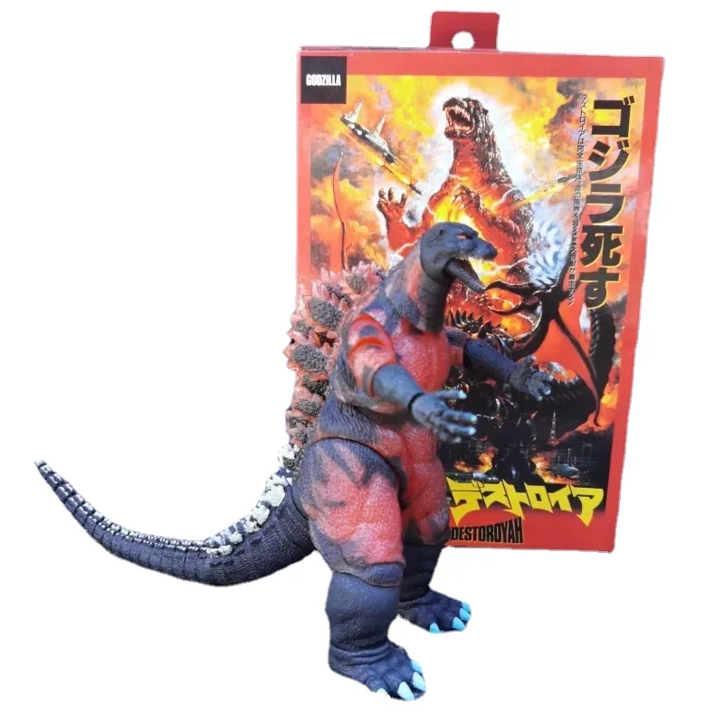 16.5CM NECA Monster 1995 Red Lotus Godzilla Movie Nuclear Jet Energy Edition Articulated Boxed Figure
16.5CM NECA Monster 1995 Red Lotus Godzilla Movie Nuclear Jet Energy Edition Articulated Boxed Figure