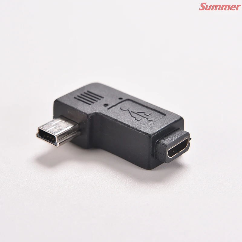 New 4 Type Straight / L Shape Black Micro / USB Female To Mini / Micro USB Male Adapter Charger Connector Converter Adaptor
New 4 Type Straight / L Shape Black Micro / USB Female To Mini / Micro USB Male Adapter Charger Connector Converter Adaptor