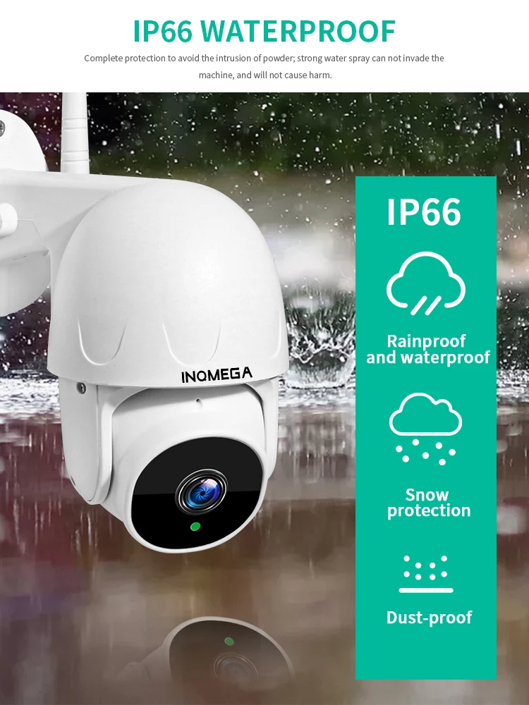 INQMEGA Wifi TUYA CAMERA ip camera 5g Smart Cloud 1080P PTZ IP Camera Outdoor Auto Tracking Google Home Alexa Video Surveillance
INQMEGA Wifi TUYA CAMERA ip camera 5g Smart Cloud 1080P PTZ IP Camera Outdoor Auto Tracking Google Home Alexa Video Surveillance