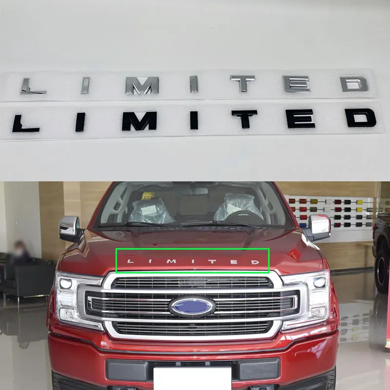 For Ford F-150 F-250 F-350 2011-2020 LIMITED Emblem Front Hood Letter Nameplate Auto Decal Badges Logo Sticker
For Ford F-150 F-250 F-350 2011-2020 LIMITED Emblem Front Hood Letter Nameplate Auto Decal Badges Logo Sticker