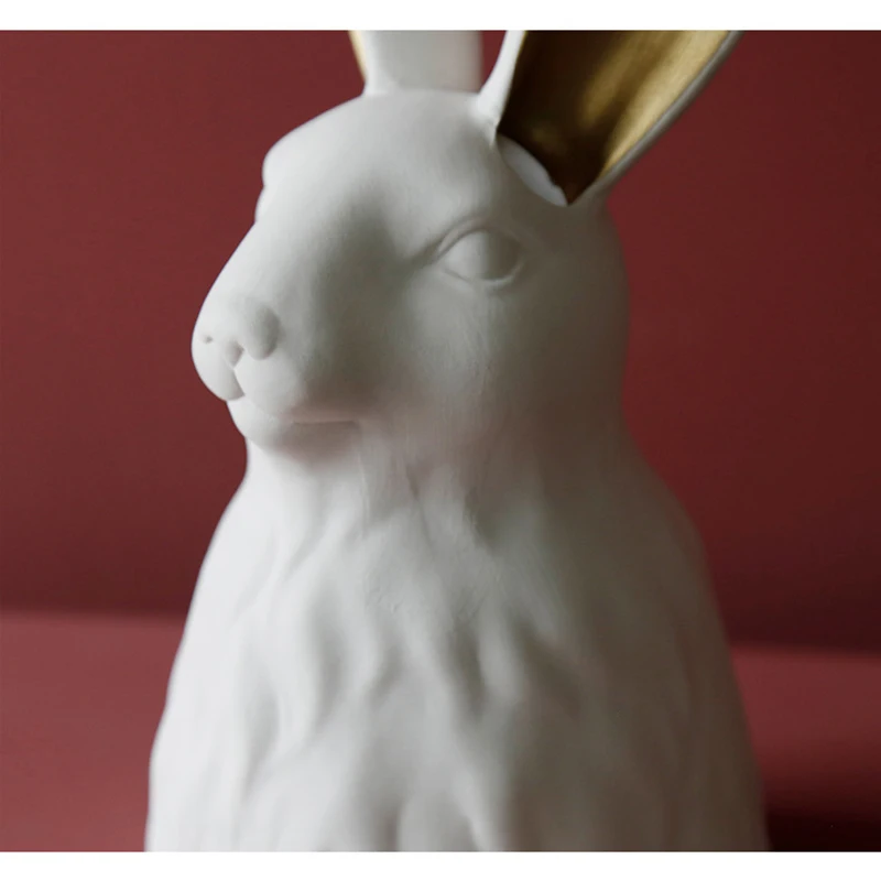 Nordic Simple White Ceramic Animal Head Vase Ceramic Flower Pot Home Cabinet Decoration Desktop Nordic Decoration Home Vases
Nordic Simple White Ceramic Animal Head Vase Ceramic Flower Pot Home Cabinet Decoration Desktop Nordic Decoration Home Vases