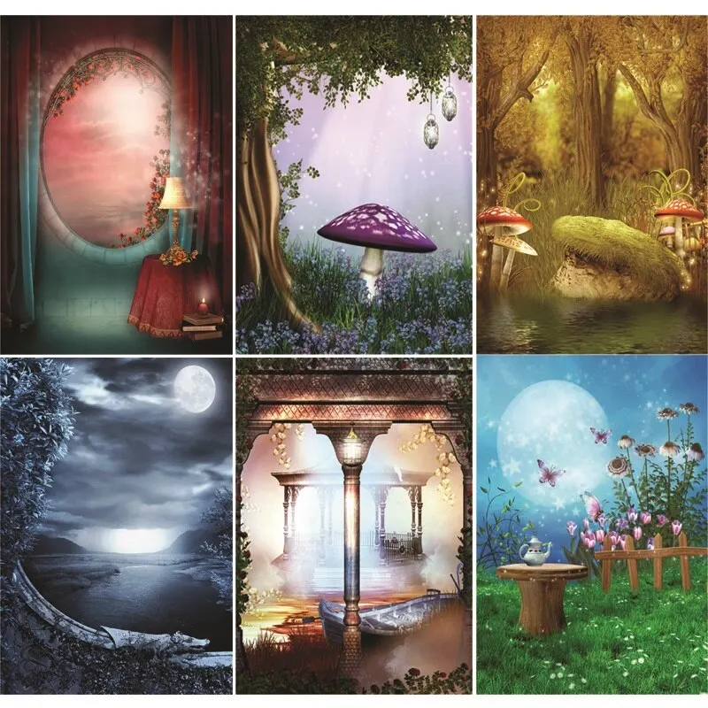 Vinyl Custom Photography Backdrops Prop Fairy Tale Photography Background DF20702-04
Vinyl Custom Photography Backdrops Prop Fairy Tale Photography Background DF20702-04