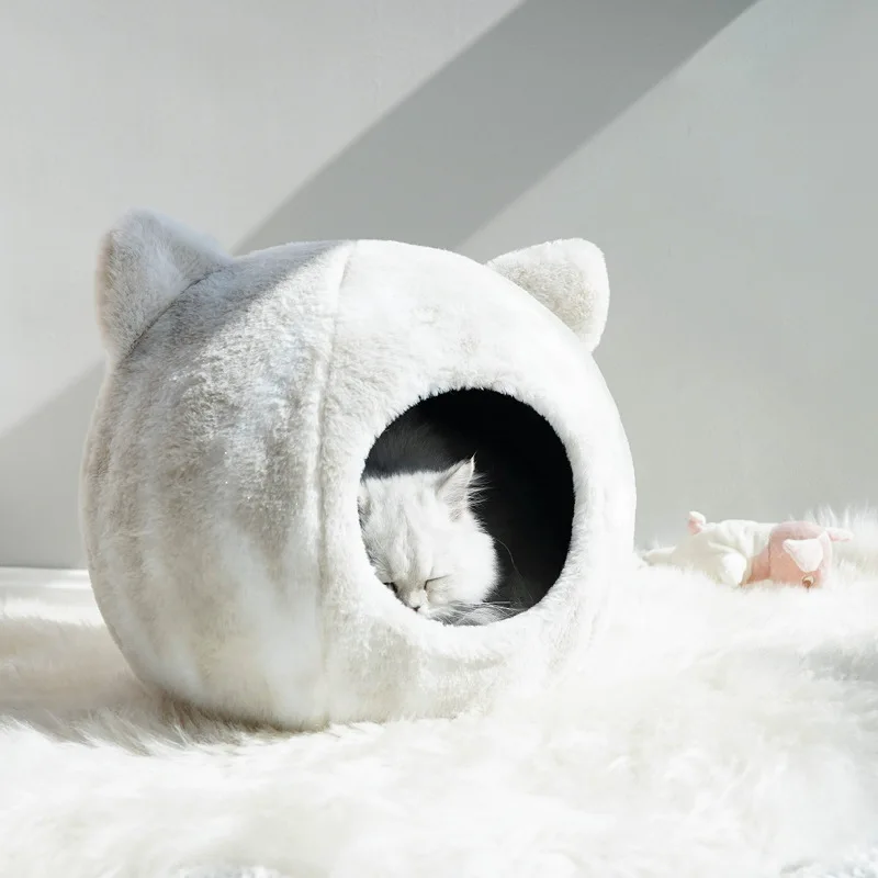 Kitten House Cat Bed Indoor Nest Warm Small for Cats Dogs Collapsible Cat Cave Cute Sleeping Mats Pet Products Bb50
Kitten House Cat Bed Indoor Nest Warm Small for Cats Dogs Collapsible Cat Cave Cute Sleeping Mats Pet Products Bb50