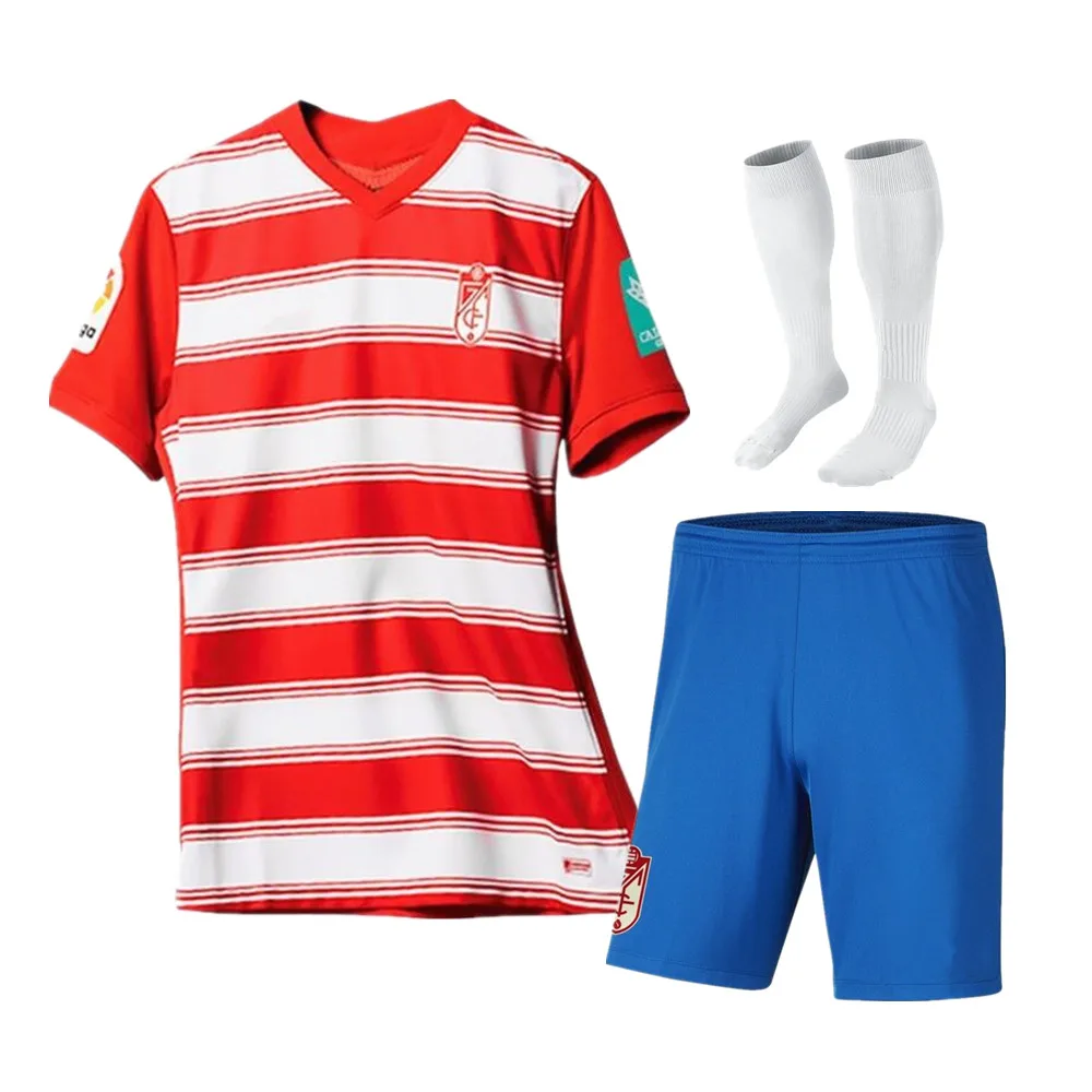 

2021 2022 Granada CF home jersey Molina L. Suarez A. Doors Sundays D ABRAM D.MACHIS MILLA football shirt