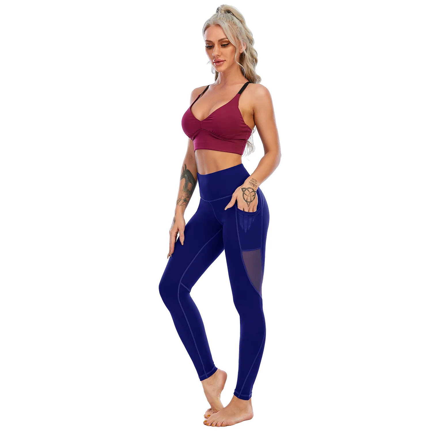New yoga clothes women's elastic sports yoga pants high waist slimming fitness hip pants fitness pants
New yoga clothes women's elastic sports yoga pants high waist slimming fitness hip pants fitness pants