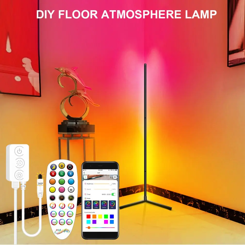 Led Floor Lamp RGB Color Changing Mood Lighting Corner Lamp With Wireless App And Remote Control Multi Lighting Mode Led Lamp
Led Floor Lamp RGB Color Changing Mood Lighting Corner Lamp With Wireless App And Remote Control Multi Lighting Mode Led Lamp