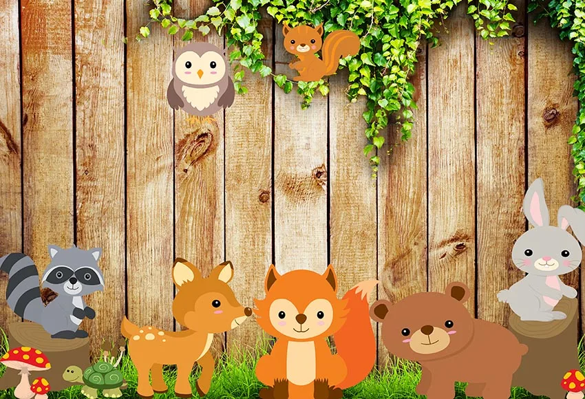 7x5FT Cute Animals Gray Wood Wall Safari Park Fox Bear Rabbit Custom Photo Studio Backdrop Background Vinyl 220cm X 150cm
7x5FT Cute Animals Gray Wood Wall Safari Park Fox Bear Rabbit Custom Photo Studio Backdrop Background Vinyl 220cm X 150cm