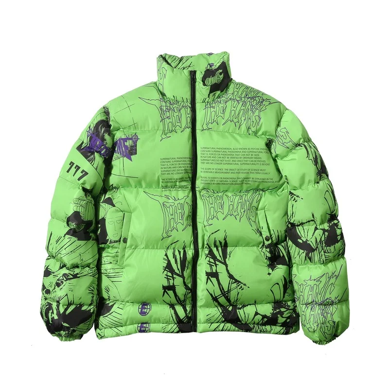 Hip-hop Jacket Japanese Street Style Men's Windbreaker Harajuku Winter Padded Jacket Men and Women Quilted Jacket Warm Jacket
Hip-hop Jacket Japanese Street Style Men's Windbreaker Harajuku Winter Padded Jacket Men and Women Quilted Jacket Warm Jacket