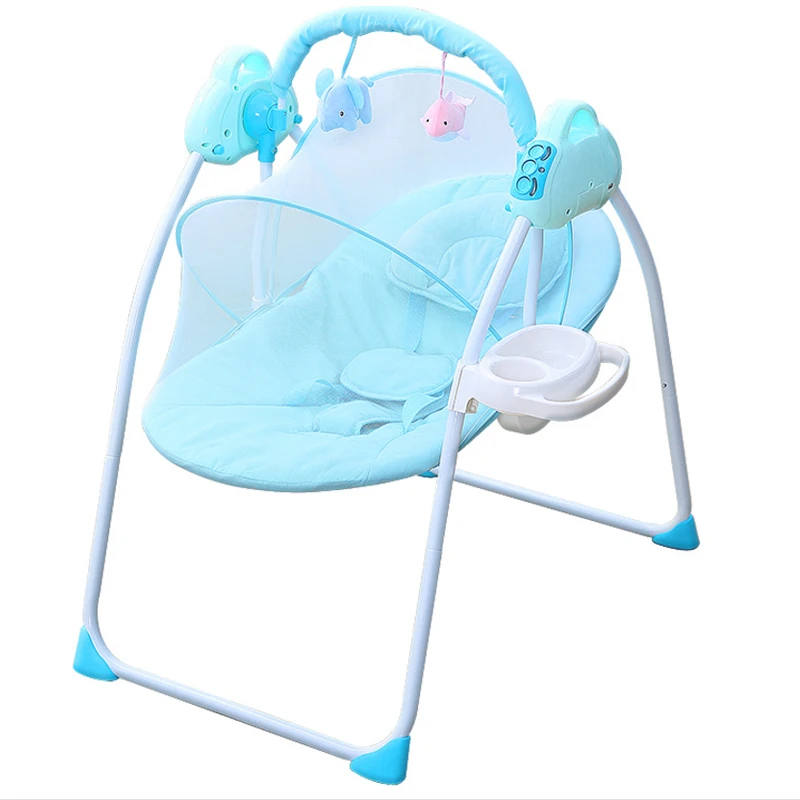 Baby Swing Electric rocking chair newborn Baby Cradle Portable Baby Soothing Rocker with Remote Control 0-18month
Baby Swing Electric rocking chair newborn Baby Cradle Portable Baby Soothing Rocker with Remote Control 0-18month