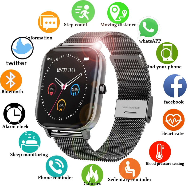 2021 New P8 Color Screen Smart Watch Women men Full Touch Fitness Tracker Blood Pressure Smart Clock Women Smartwatch
2021 New P8 Color Screen Smart Watch Women men Full Touch Fitness Tracker Blood Pressure Smart Clock Women Smartwatch