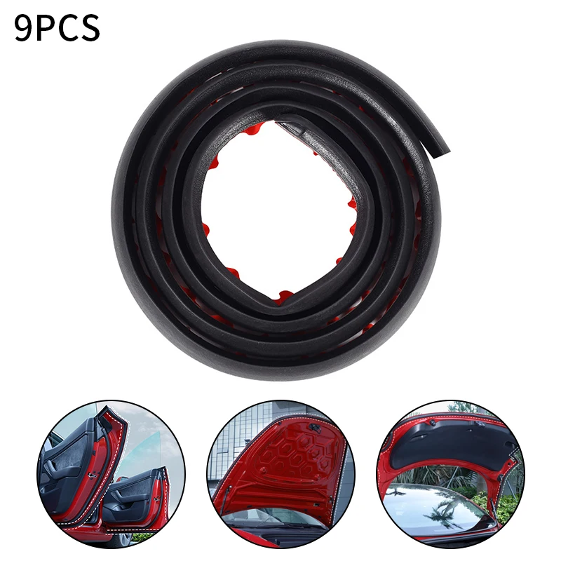 For Tesla Model 3 2021 9PCS Car Rubber Seal Strips Auto Seal Protector Sticker Window Edge Noise Insulation Car Products
For Tesla Model 3 2021 9PCS Car Rubber Seal Strips Auto Seal Protector Sticker Window Edge Noise Insulation Car Products