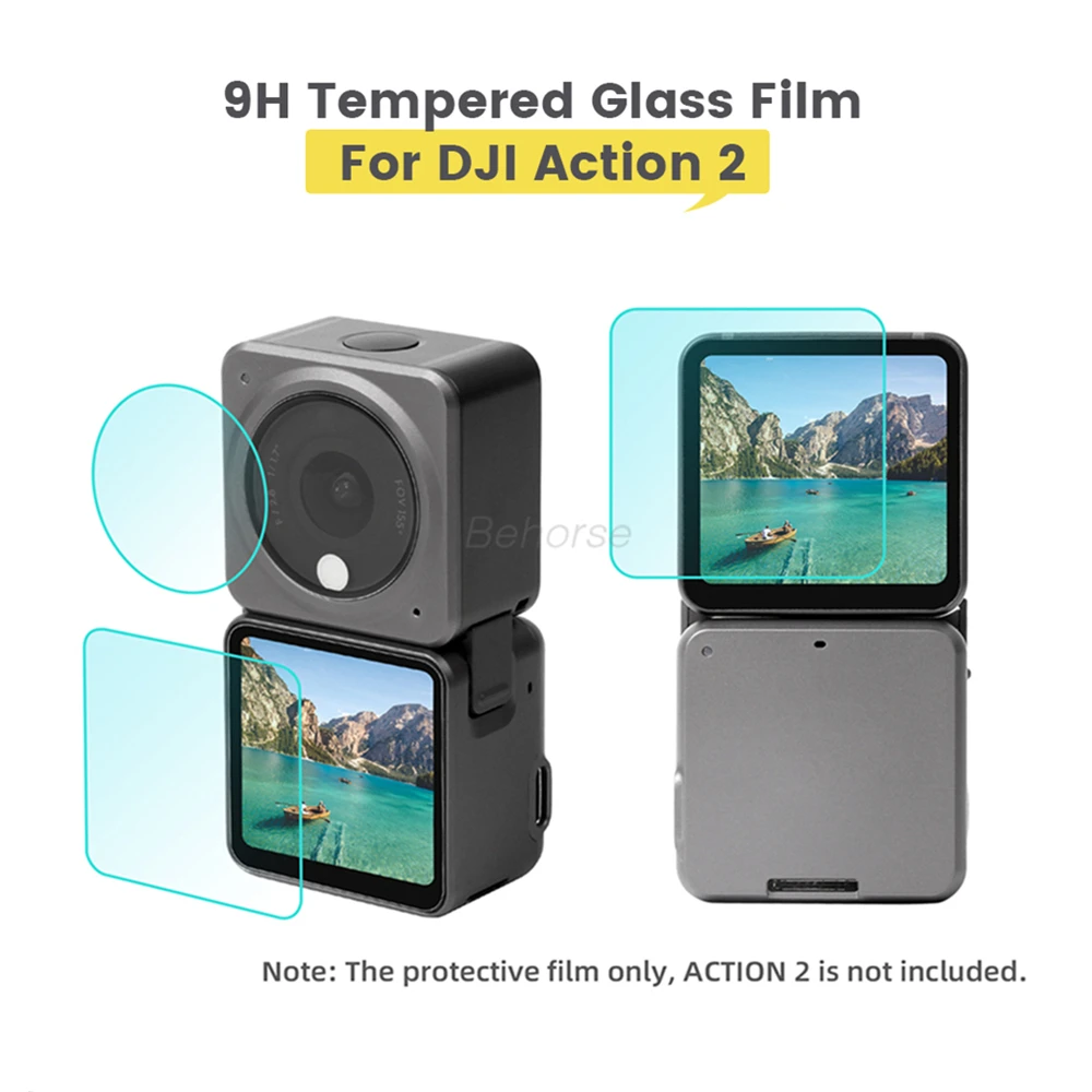 Tempered Glass Screen Protector Cover for DJI Action 2 camera Lens Protective Film Case For DJI Action 2 Sports Accessories
Tempered Glass Screen Protector Cover for DJI Action 2 camera Lens Protective Film Case For DJI Action 2 Sports Accessories