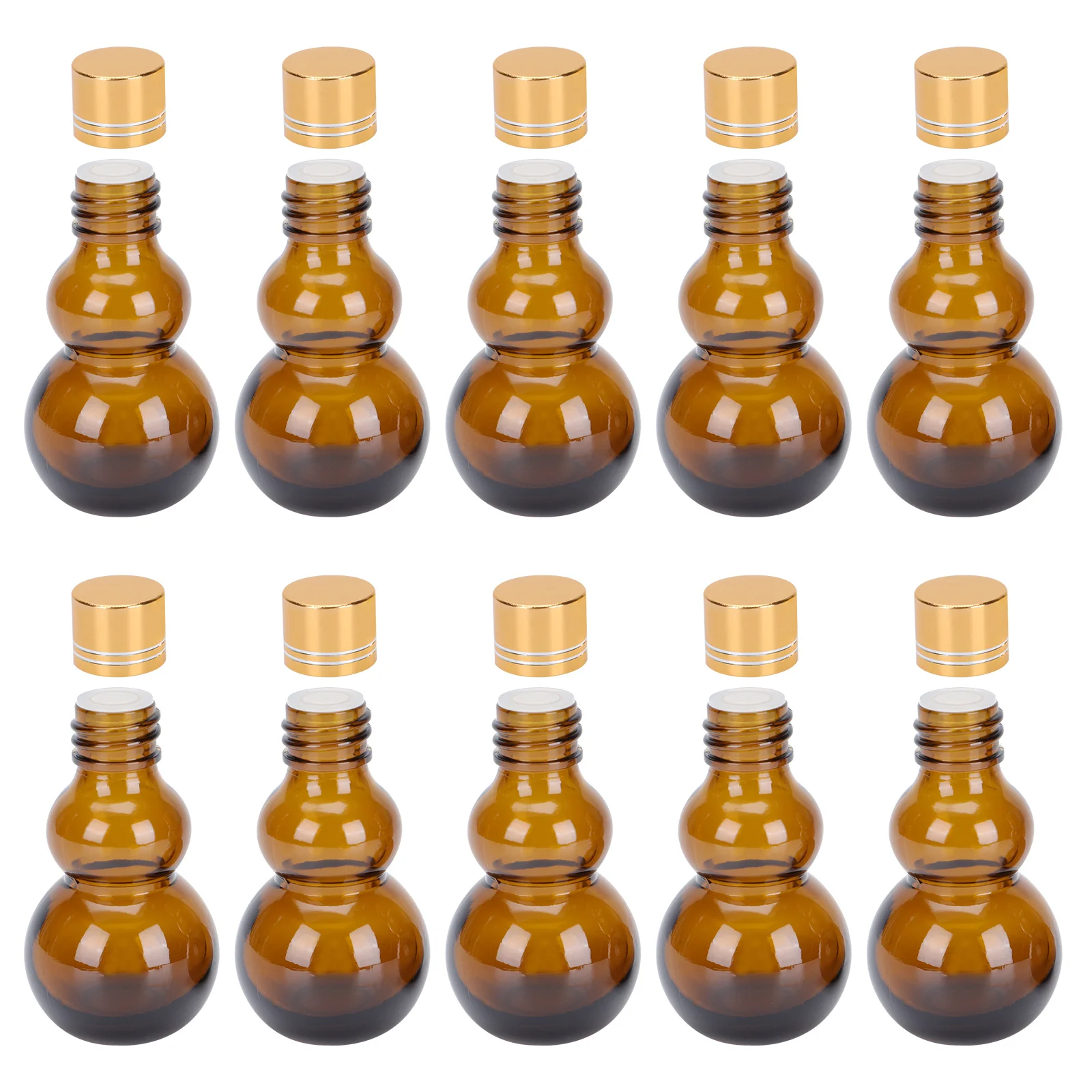 10pcs Small Bottles Dispensing Medicine Bottles Mini Portable Gourd Bottles
10pcs Small Bottles Dispensing Medicine Bottles Mini Portable Gourd Bottles