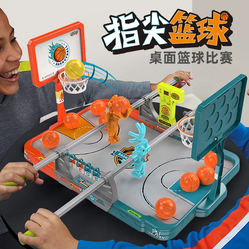 Children's Desktop Basketball Toy Parent-child Interactive Double Fingertip Shooting Game Machine Board Game Decompression Toy
Children's Desktop Basketball Toy Parent-child Interactive Double Fingertip Shooting Game Machine Board Game Decompression Toy