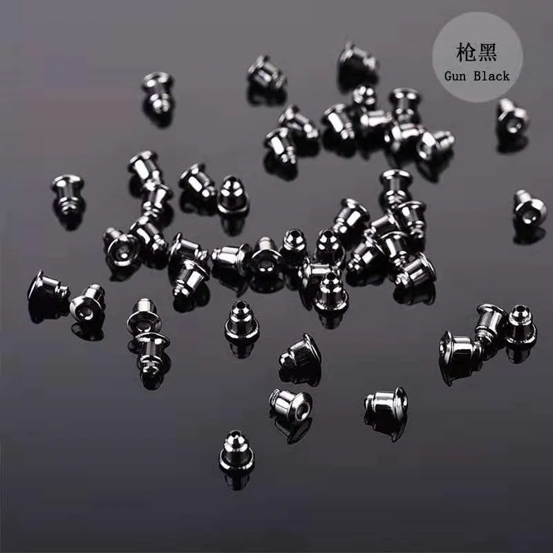 100pcs Bullet Earring Plug DIY Jewelry Findings Environmentally Friendly Materials Anti-Skid Loss Anti-Drop Earring Plugs Metals
100pcs Bullet Earring Plug DIY Jewelry Findings Environmentally Friendly Materials Anti-Skid Loss Anti-Drop Earring Plugs Metals
