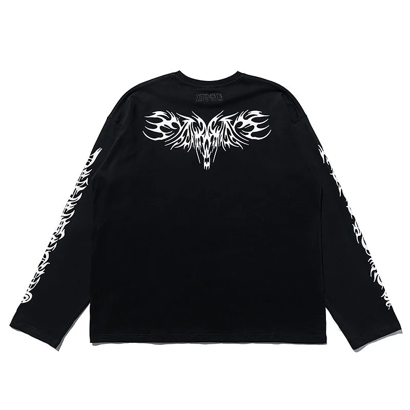 VETEMENTS Pullover Hip Hop Print Oversized Men Women 1:1 High Quality Casual VTM Sweatshirt
VETEMENTS Pullover Hip Hop Print Oversized Men Women 1:1 High Quality Casual VTM Sweatshirt