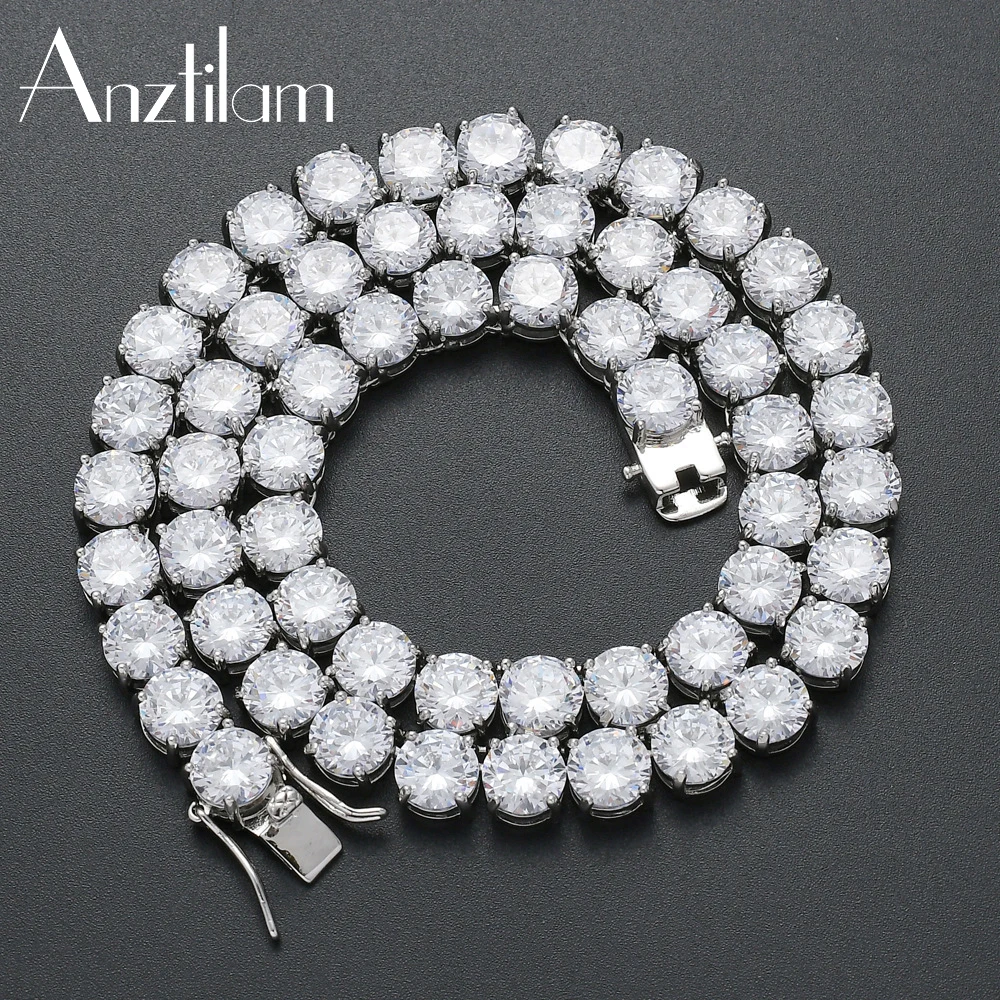 8mm Hip Hop Copper Tennis Chain Iced Out Necklace Bling Cubic Zircon Long Link Chain Choker for Men Women Rapper Jewelry
8mm Hip Hop Copper Tennis Chain Iced Out Necklace Bling Cubic Zircon Long Link Chain Choker for Men Women Rapper Jewelry
