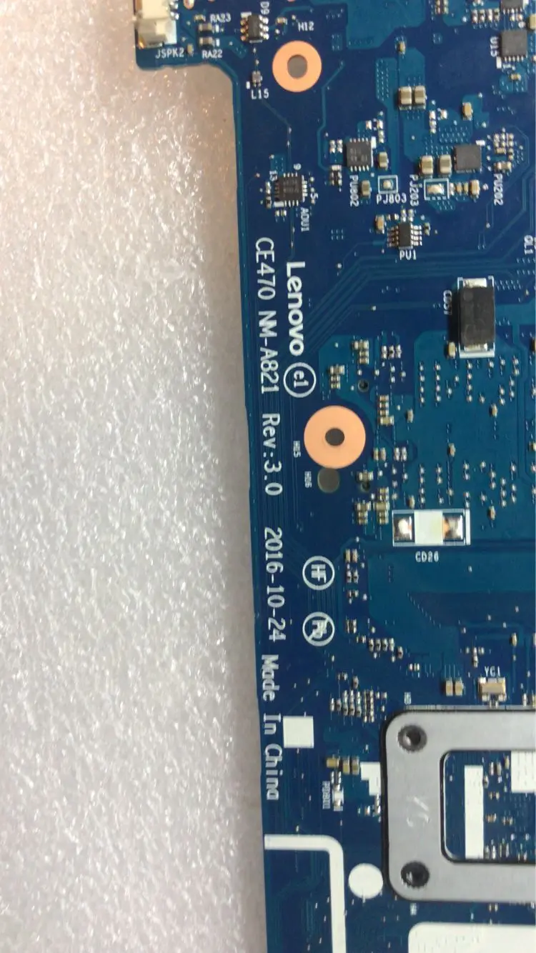 KEFU CE470 NM-A821 Is Suitable For Lenovo Thinkpad E470 E470C Notebook Motherboard 01EN250 CPU I5 7200U DDR4 100% Test Work 
KEFU CE470 NM-A821 Is Suitable For Lenovo Thinkpad E470 E470C Notebook Motherboard 01EN250 CPU I5 7200U DDR4 100% Test Work
