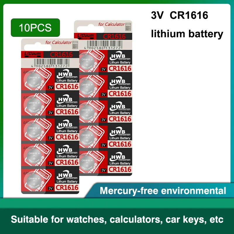 Hot For Eaxell 10pc original cr1616 3v button battery button battery DL1616 BR1616 ECR1616 5021LC L11 L28 KCR1616
Hot For Eaxell 10pc original cr1616 3v button battery button battery DL1616 BR1616 ECR1616 5021LC L11 L28 KCR1616