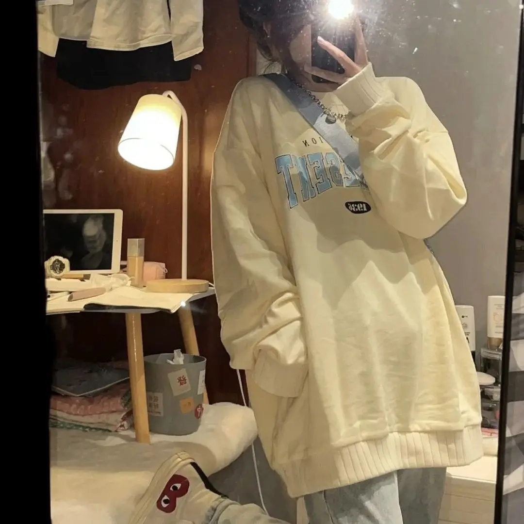 Fall 2021 New Dark Sweater Women's Thin Gown Loose and Lazy Style Long-sleeved Top
Fall 2021 New Dark Sweater Women's Thin Gown Loose and Lazy Style Long-sleeved Top