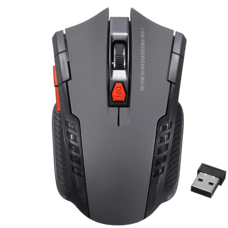 6-button Wireless Professional Gaming Mouse Dual-mode Office Computer Mouse for Notebook Laptop 2.4GHz 1600dpi
6-button Wireless Professional Gaming Mouse Dual-mode Office Computer Mouse for Notebook Laptop 2.4GHz 1600dpi