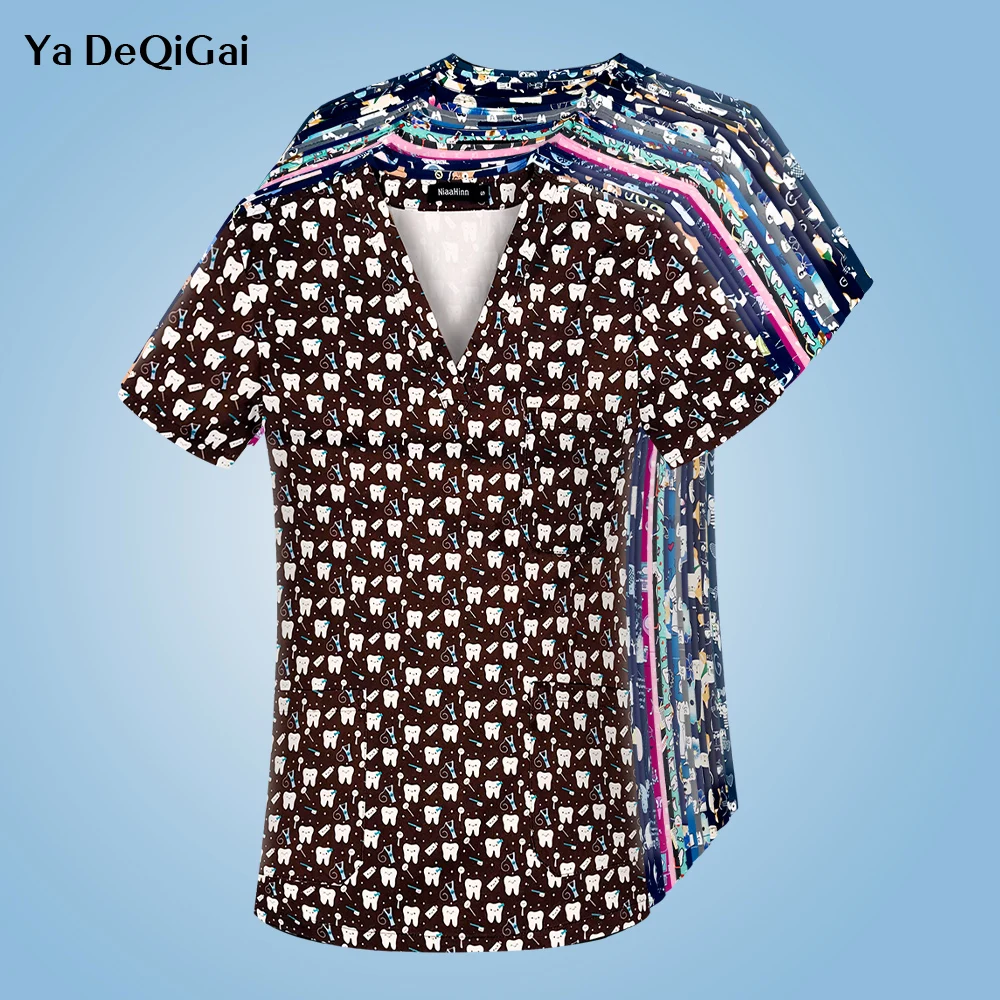 Pet Grooming Agency Work Medical Scrubs Tops High Quality Spa Uniform Beauty Salon Workwear Unisex Lab Health Workers Clothes
Pet Grooming Agency Work Medical Scrubs Tops High Quality Spa Uniform Beauty Salon Workwear Unisex Lab Health Workers Clothes