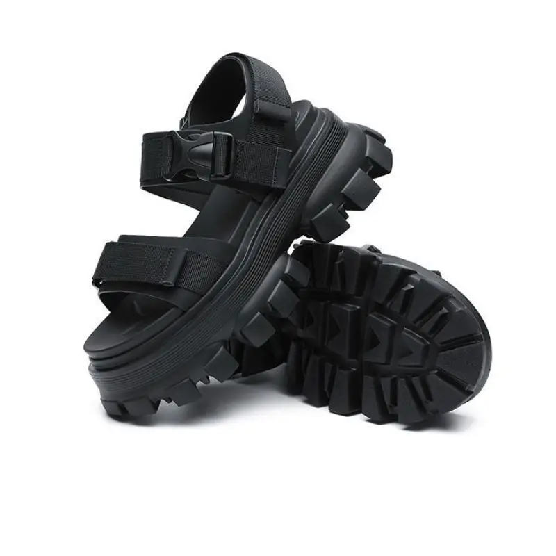 KemeKiss Women Sandals Thick Bottom Summer Shoes For Women Fashion Casual Buckle Vacation Shoes Women Footwear Size 35-40
KemeKiss Women Sandals Thick Bottom Summer Shoes For Women Fashion Casual Buckle Vacation Shoes Women Footwear Size 35-40