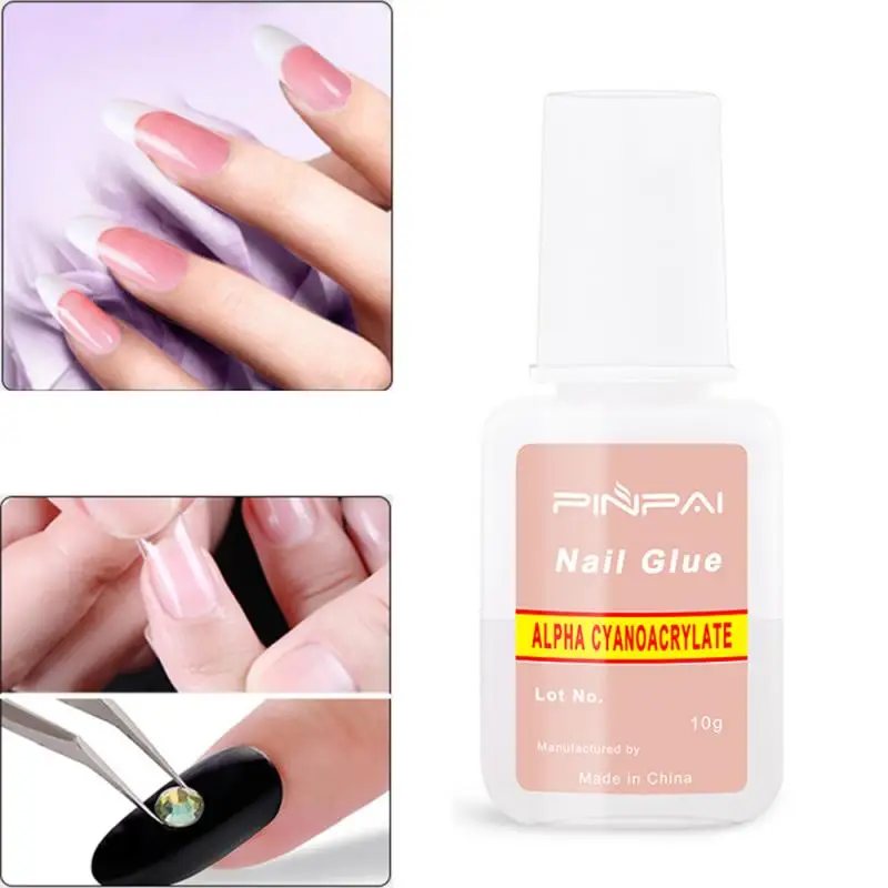 PINPAI 10g Nail Art Glue Fast-dry Strong Adhesive Nail Art Glue For False French Tips Glitter Acrylic Nail Art Decoration TSLM1
PINPAI 10g Nail Art Glue Fast-dry Strong Adhesive Nail Art Glue For False French Tips Glitter Acrylic Nail Art Decoration TSLM1